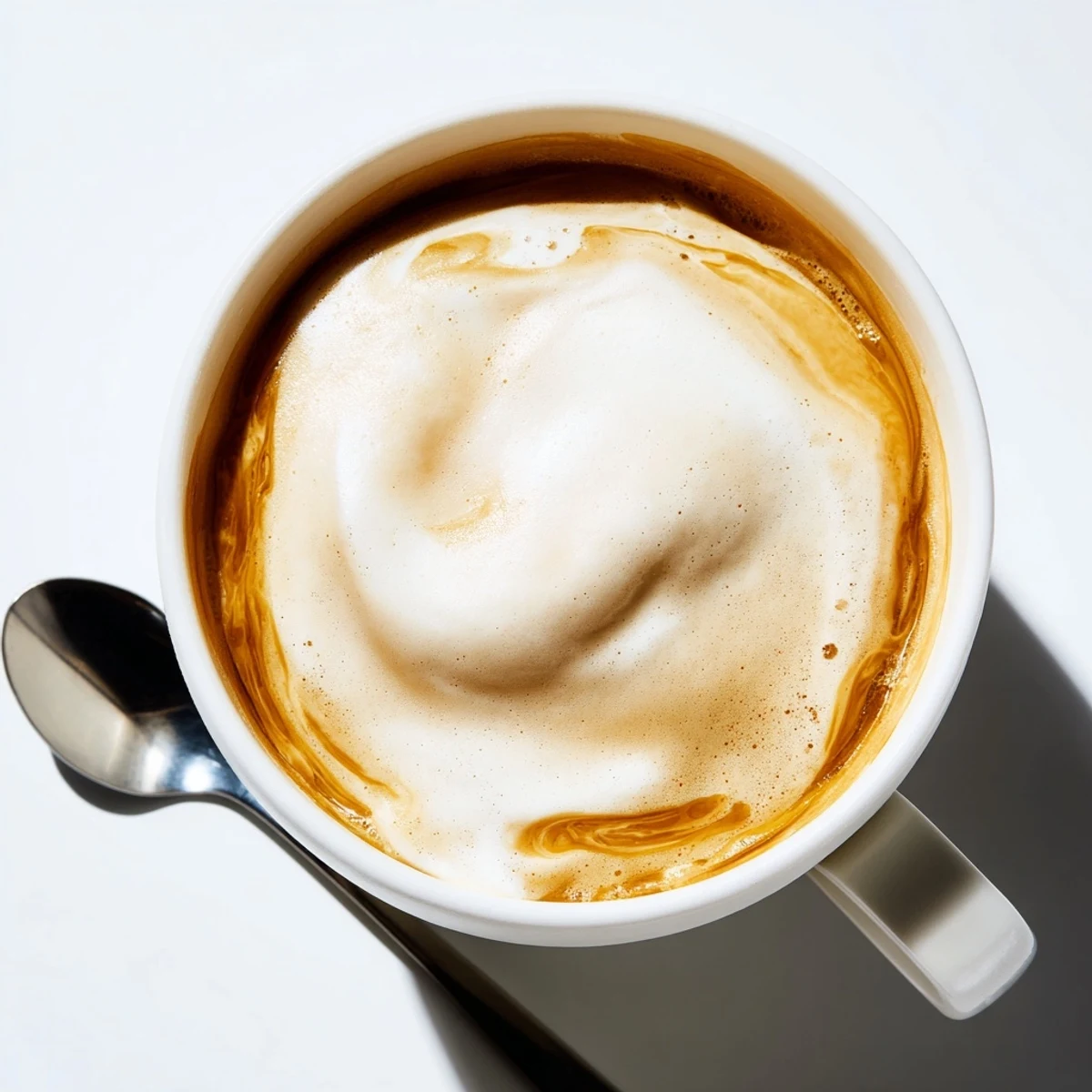 A creative Onion Latte blending caramelized onions with espresso and creamy milk.  