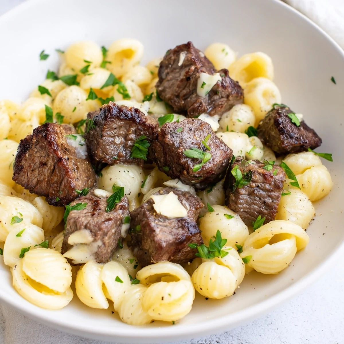 Garlic Butter Steak Bites