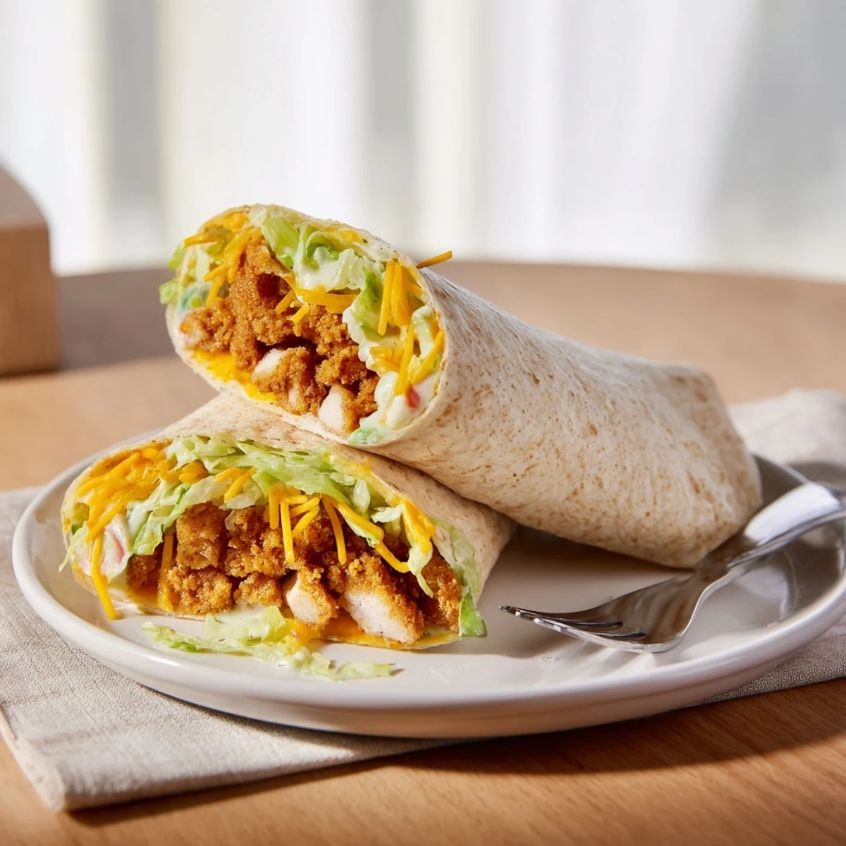 Crispy Chicken Ranch Wrap