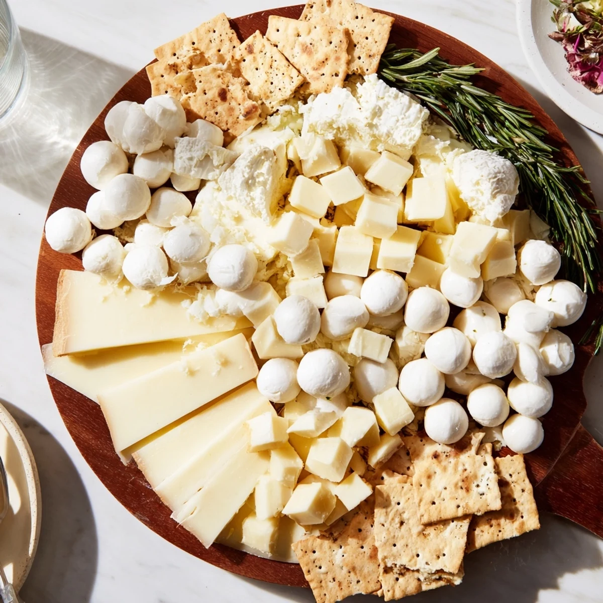 Festive Santa's Beard and Hat Board, showcasing a vibrant red hat alongside a snowy beard, ready to serve.