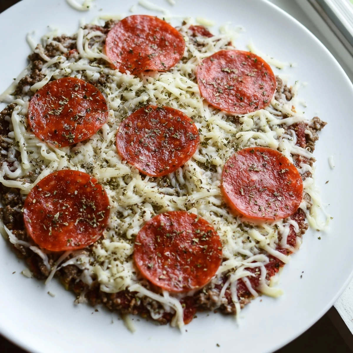 Meat Pizza Pepperoni Stack