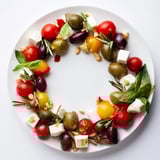 Olive Cherry Tomato Garland