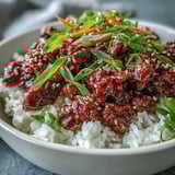 Easy Korean Beef Bowl