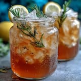 A tall pitcher filled with lavender honey lemonade, garnished with fresh lemon slices and lavender sprigs, perfect for spring gatherings.