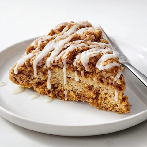 Banana Cream Coffee Cake Scones