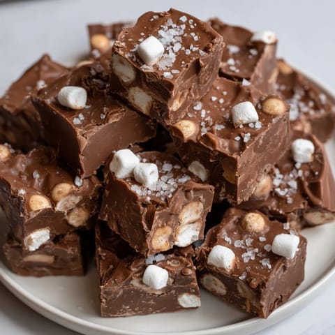 Easy Marshmallow Chocolate Fudge