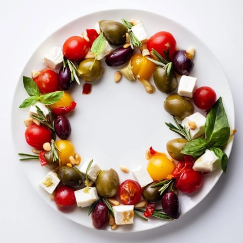 Olive Cherry Tomato Garland