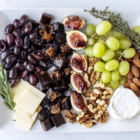Winter Solstice Cheese Board