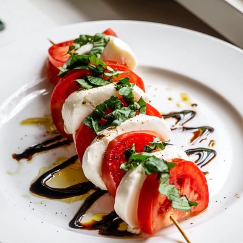 Tuscan Tomato Mozzarella Stack