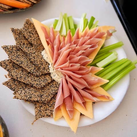 Paper Crane Appetizer