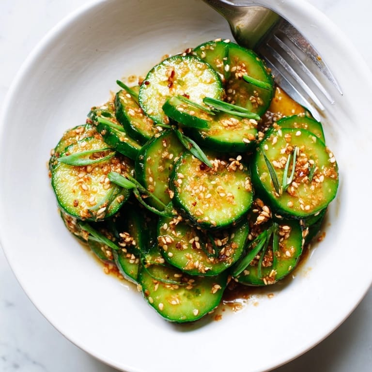 Easy vegan Soy Garlic Cucumber Salad recipe: a light, flavorful, and refreshing Asian-inspired dish.