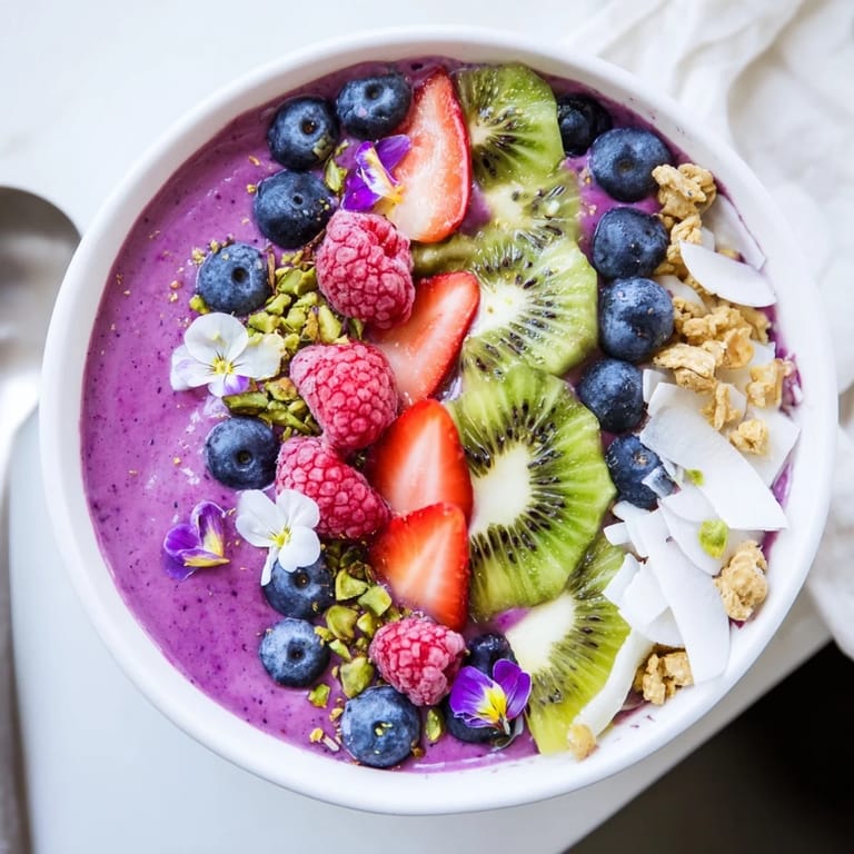 Nutrient-rich Vibrant Smoothie Bowls with Unexpected Twists, bursting with flavors and vibrant colors.